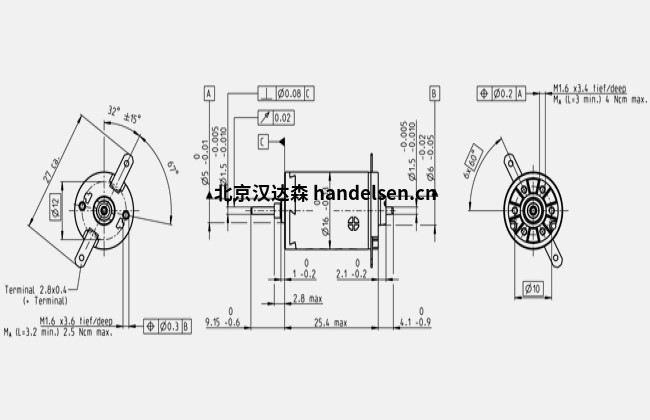 瑞士maxon DC-max 驅(qū)動電機(jī)規(guī)格