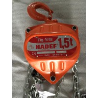 HADEF手拉葫蘆Type 9/129/12，3t，3m技術資料