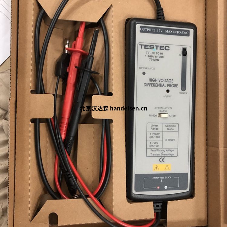 7TESTEC標準探頭TT-MF 312技術參數(shù)和應用