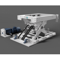 PRO-HUB 皮帶升降臺，最大高達(dá) 600 mm/s，最大有效載荷 10 t