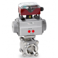 Warex Valve 球閥DBV400，采用法蘭設(shè)計(jì)，一側(cè)密封，有自由出口