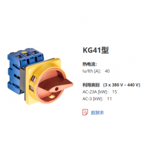 Kraus & Naimer KG系列隔離開(kāi)關(guān)，具有很高的故障制造能力