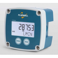 Fluidwell B系列流速指示器，用于顯示實際流量、總流量和累計總流量