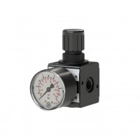 Riegler壓力調(diào)節(jié)器 R11-3，尺寸1，G 1/4,0.1 - 3 bar屬于可逆隔膜壓力調(diào)節(jié)器
